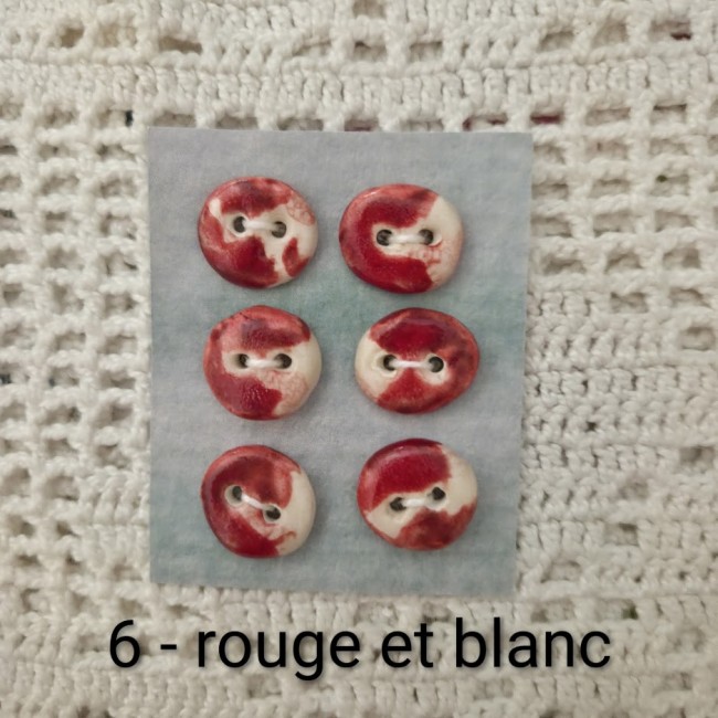 6 - rouge et blancs nom