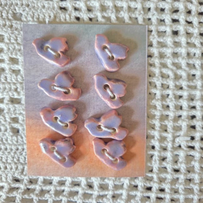 8 colombes mauves violets 2