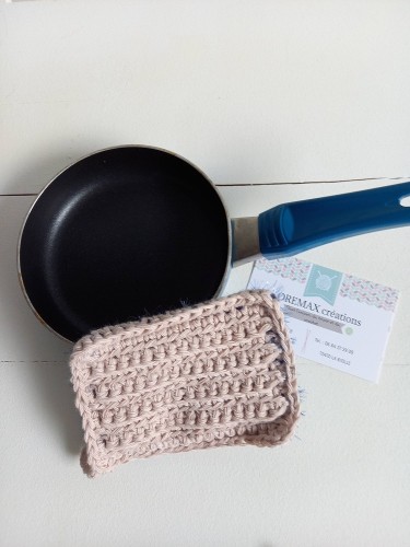 éponges tawashi vaisselle bleu jean (2)