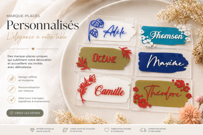 Marque place Plexiglas