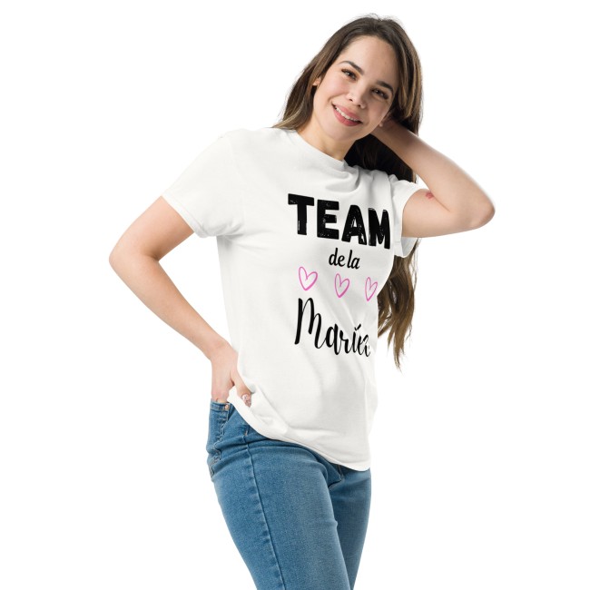 T-shirt Team de la Mariée - Cadeau Enterrement Vie Jeune Fille EVJF (3)