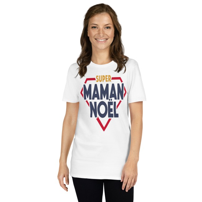 T-shirt Super Maman Noël (2)