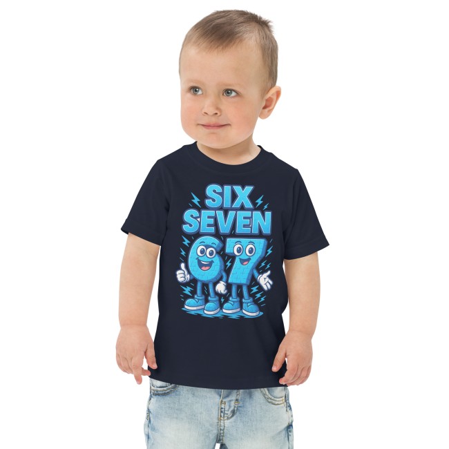 T‑shirt enfant “Six Seven 67” – mignon, fun et dans la tendance brainrot (2)