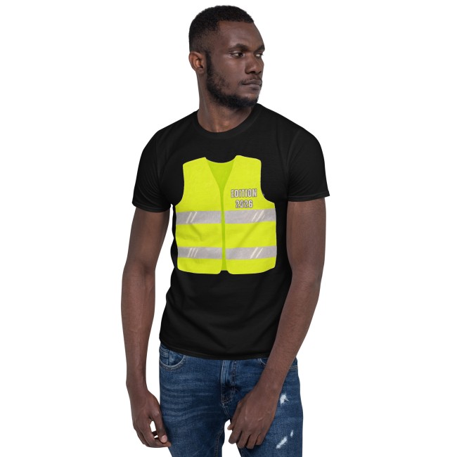T-Shirt Gilet jaune edition 2026 – Streetwear & Style Industriel (3)