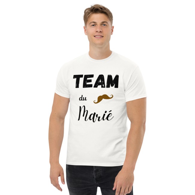 T-shirt Team du Marié - Cadeau Enterrement Vie Garçon EVG (2)