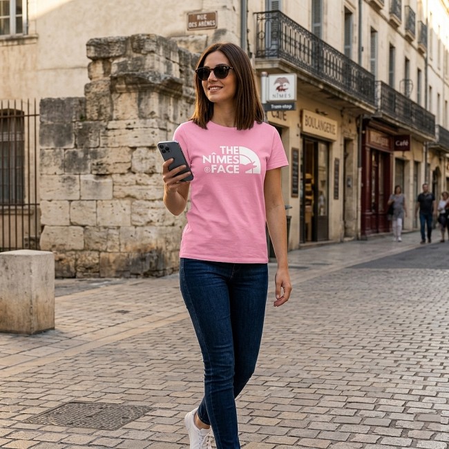 Mode Lifestyle à Nîmes - T-shirt Parodie The Nîmes Face