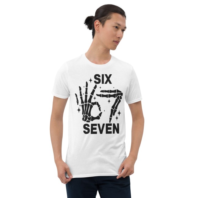 T-Shirt Six Seven Squelette 💀 - 100% Coton Premium Doux (1)