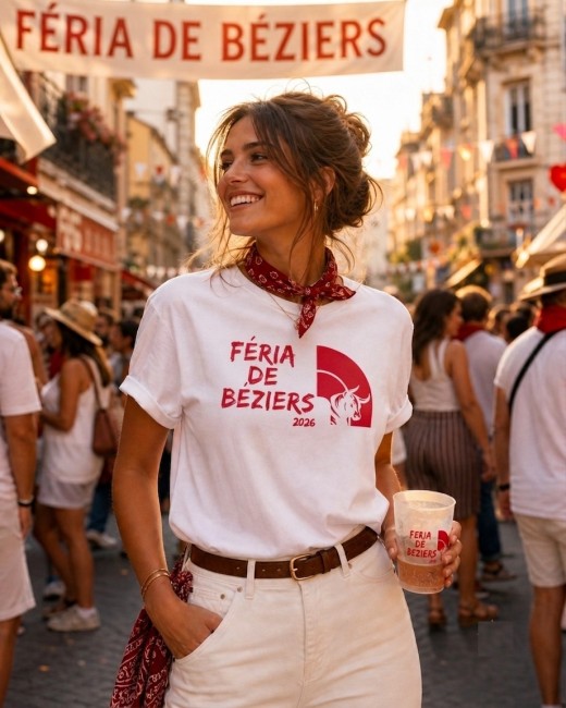 T-shirt Feria de Béziers 2026.2