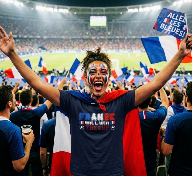 T-Shirt Supporter France - France Will Win The Cup (3)