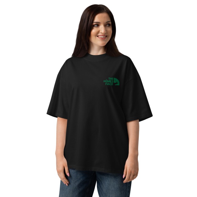 Tshirt Brode The Nimes Face – Coupe Oversize Premium D Concept.