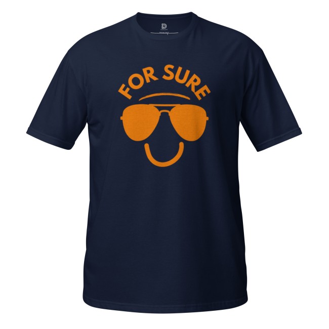 T-shirt “FOR SURE” – 100 % coton (3)
