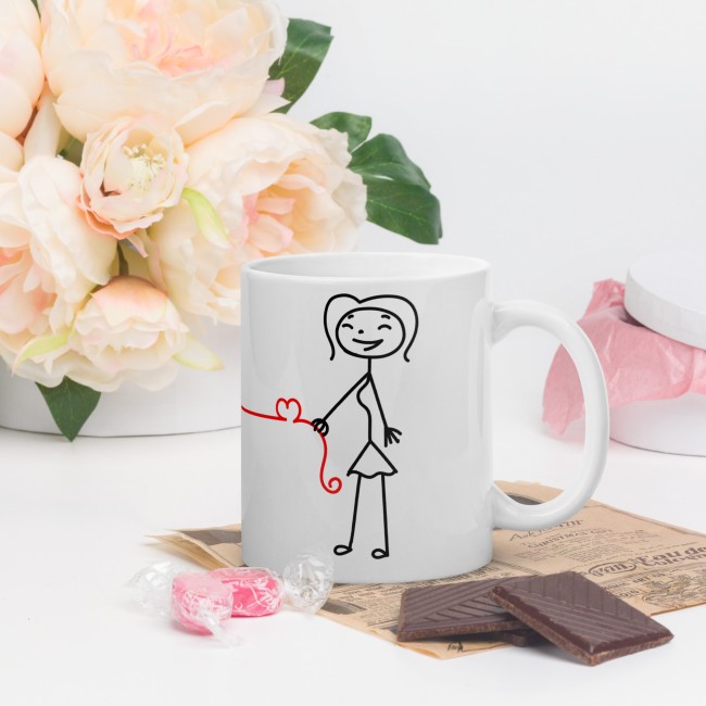 Mug Personnalisé Fil Rouge du Destin - Cadeau Couple Original (3)