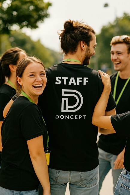 Tshirt personnalise logo entreprise - associations - professionels