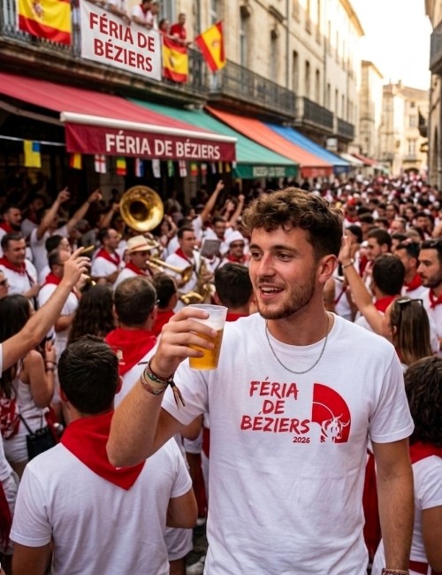 T-shirt Feria de Béziers 2026 .1