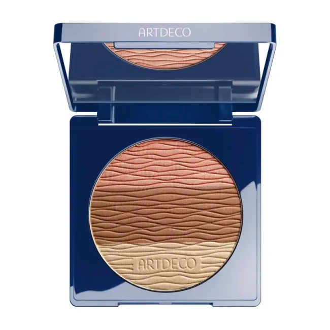 All Seasons Bronzing Powder - Limited Ocean Wave Design - Artdeco-capbeaute7