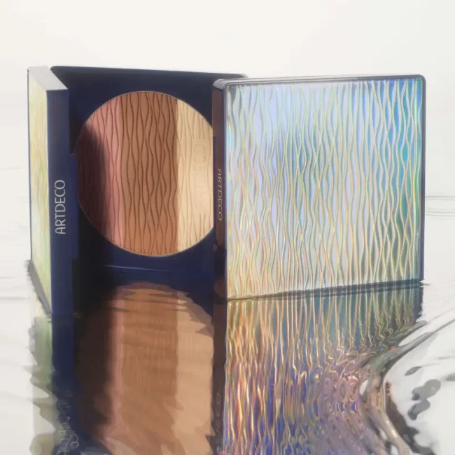 All Seasons Bronzing Powder - Limited Ocean Wave Design - Artdeco-capbeaute5