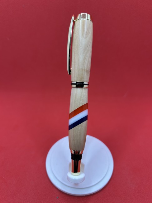 Finitions et mécanisme du roller artisanal en bois d’aubépine