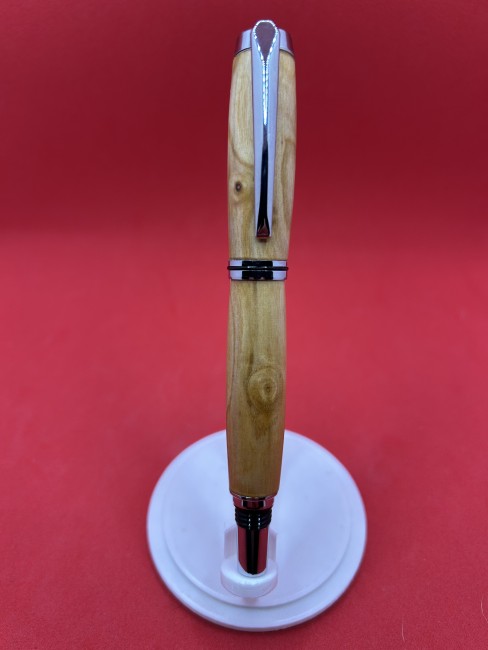 Roller en bois de Mirabellier de Moselle - autre angle