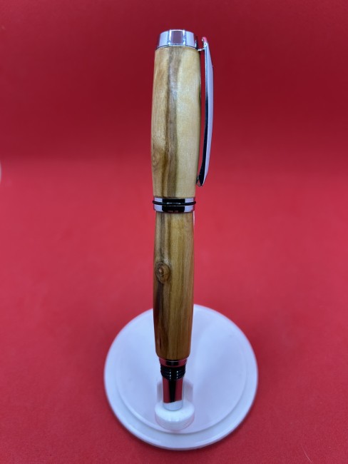 Roller en bois de Mirabellier de Moselle - autre angle Roller en bois de Mirabellier de Moselle - autre angle