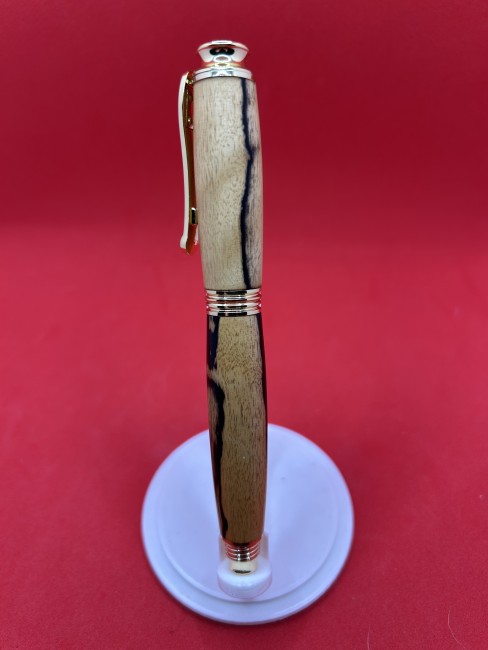 Roller en bois de hêtre échauffé - vue latérale