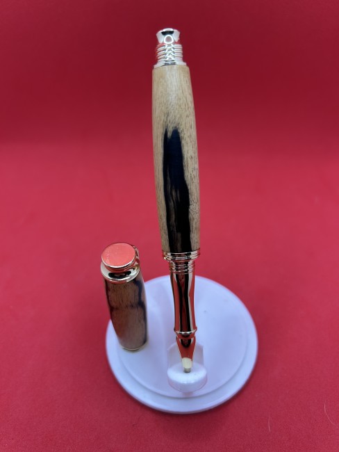 Roller en bois de hêtre échauffé - capuchon et finitions