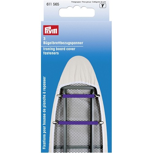Fixations pour housse de planche à repasser 611565 PRYM
