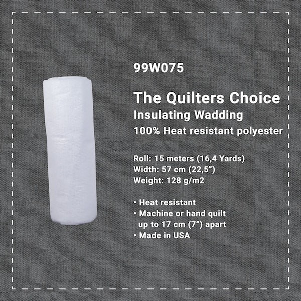 Molleton isolant insulating wadding 99W075
