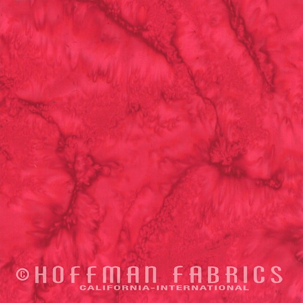 Batik Hoffman Bali Hand Dyed Red (rouge) 1895005