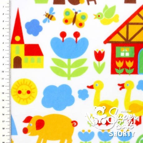 Tissu Kullaloo peluche shorty 1.5 mm 75 x 100 cm ferme 62340