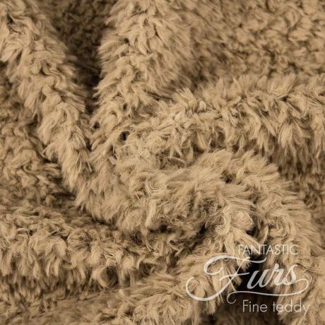 Tissu Kullaloo peluche fantastic 10 mm 75 x 100 cm brun 62402