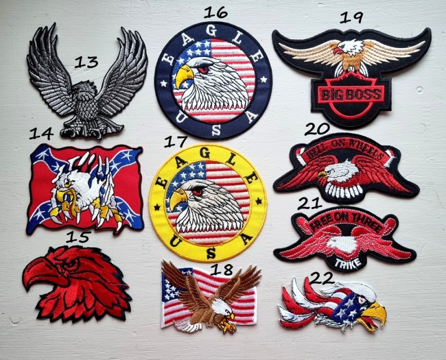 écusson rapaces aigles