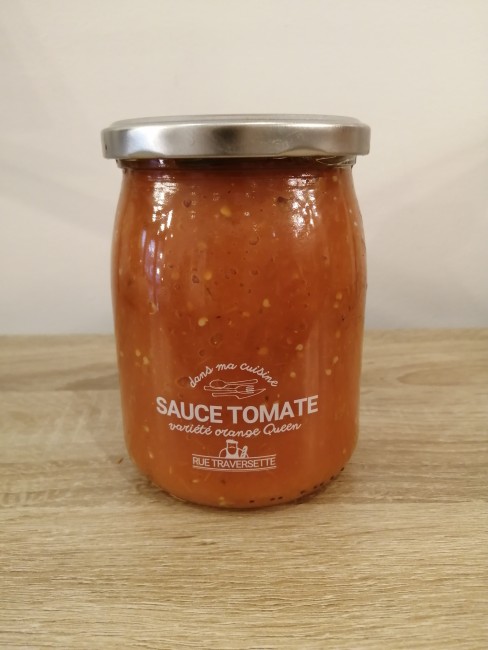 Sauce tomate variété queen orange Rue Traversette