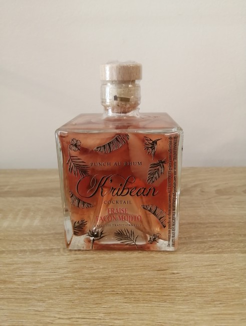 Punch au rhum fraise façon mojito K'ribean cocktails