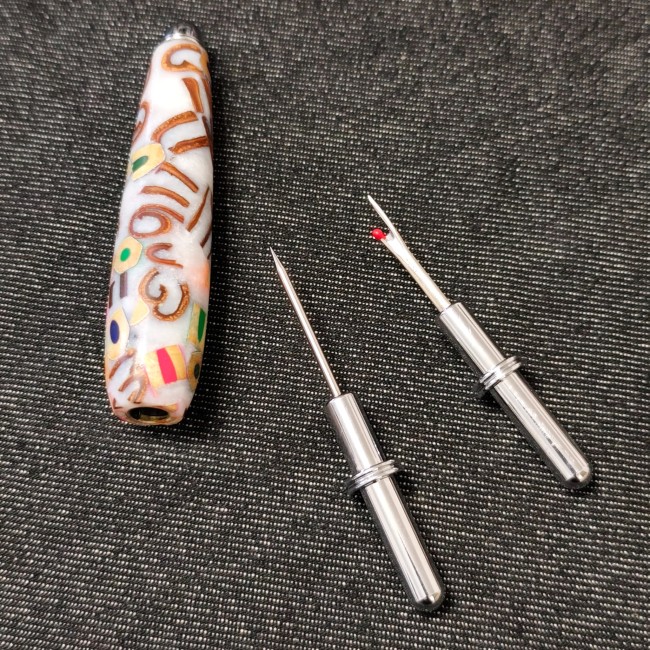 decoud vite fait main à offrir - accessoire pour découdre original - durable - utile - blanc marron vert rose 