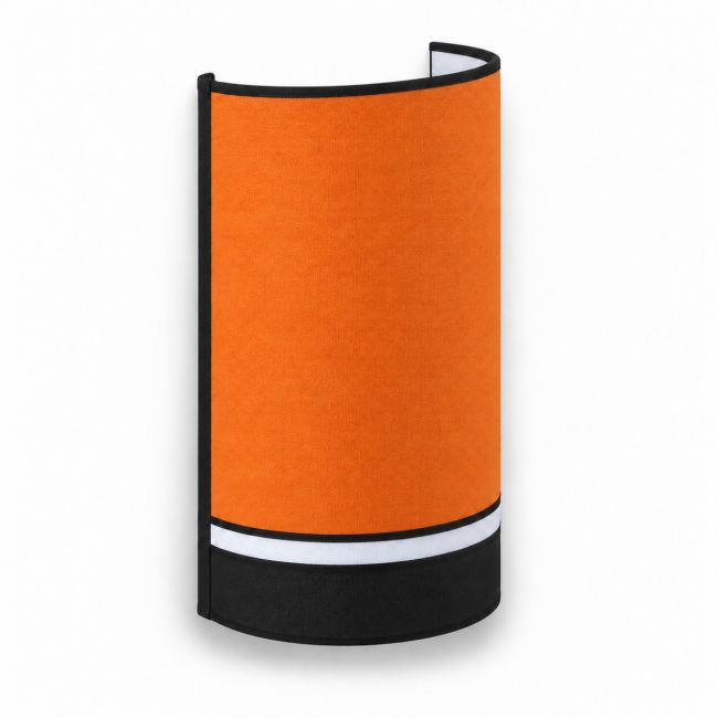 Applique murale déco collection IRIS orange