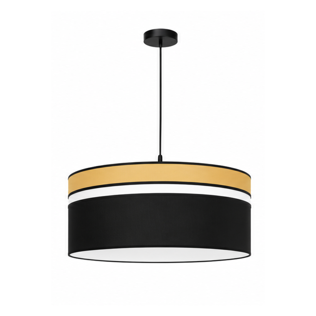 Suspension déco LUMIO Jaune moutarde