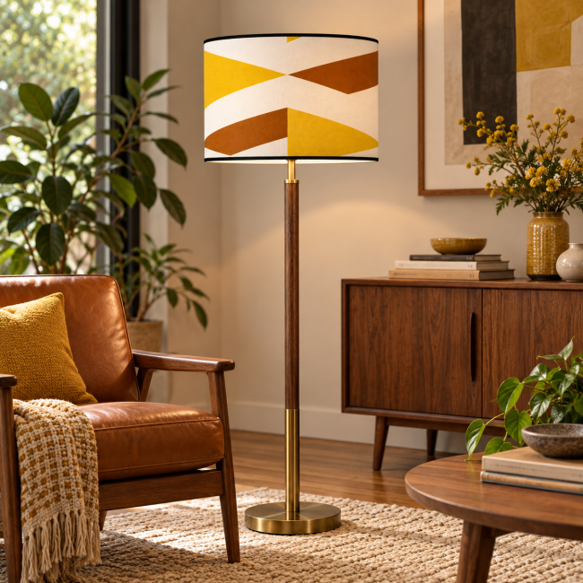 Abat-jour déco BARY pour lampe à poser et lampadaire