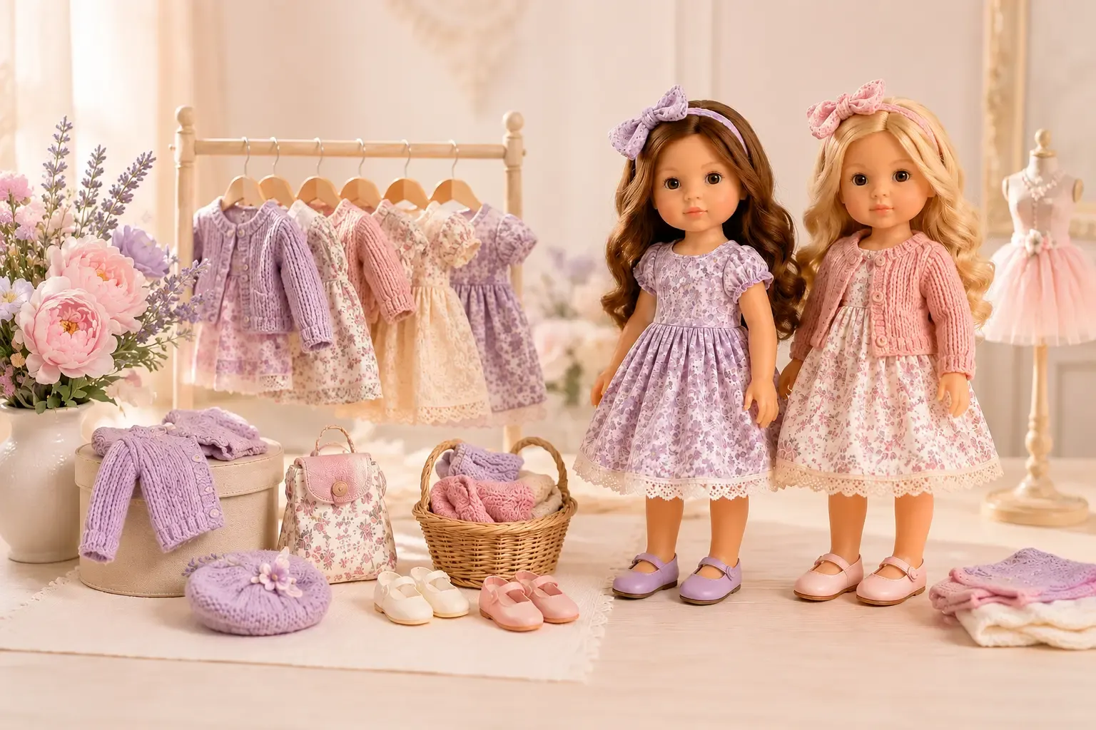 Robe pour poupée Paola Reina faite main