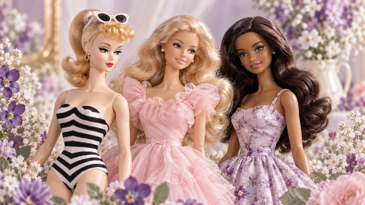 robe et chapeau, sac pour poupée barbie