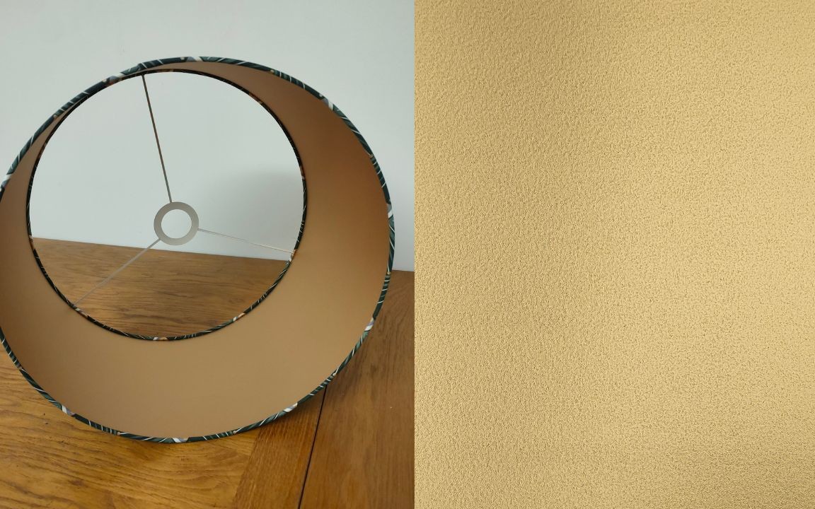 abat-jour intérieur or