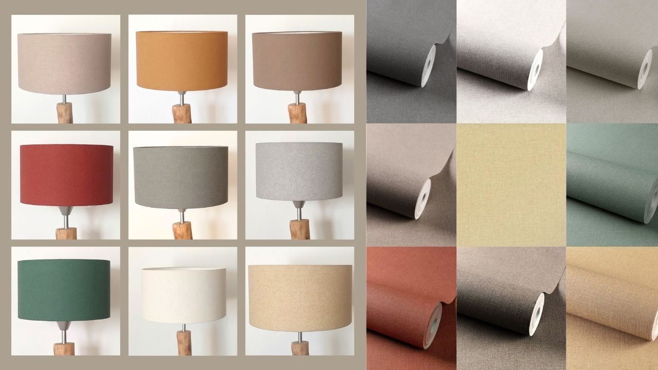 collection abat-jours unis