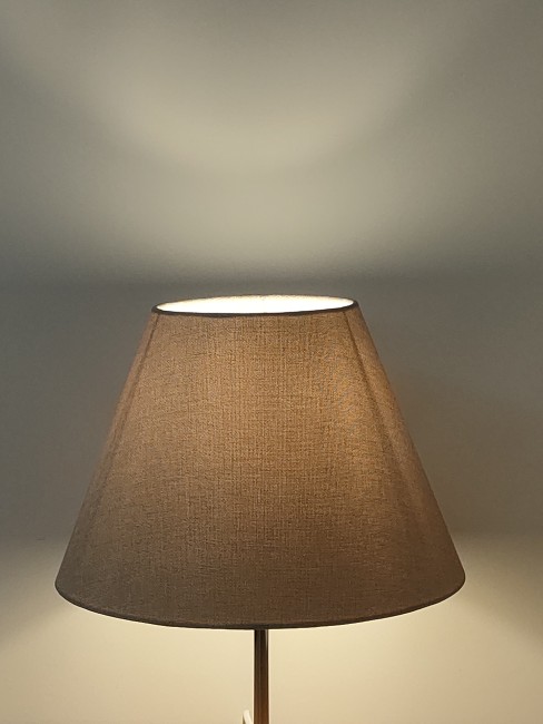 abat-jour conique Beige
