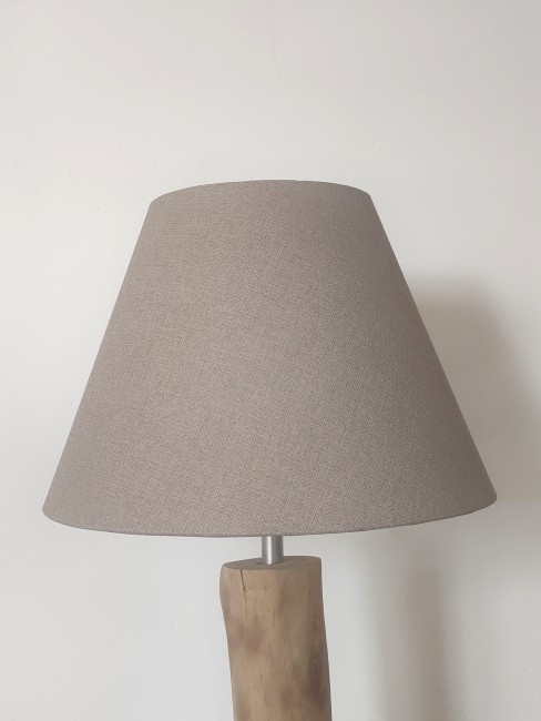 abat-jour conique Beige