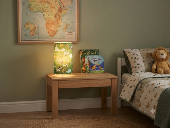 lampe safari vert