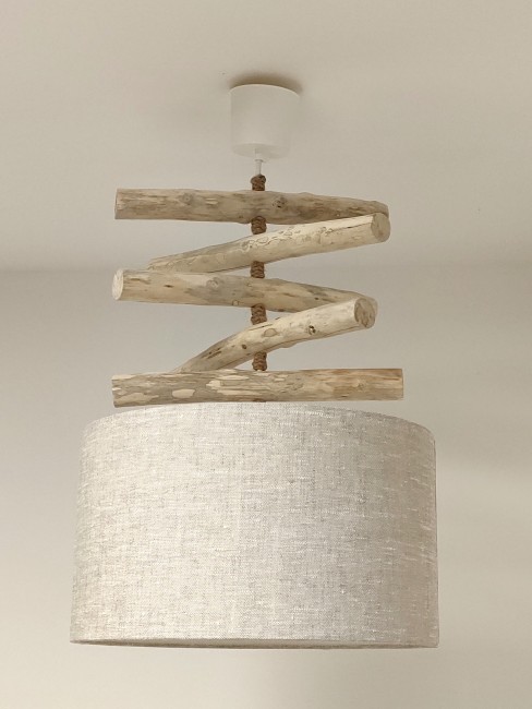 lustre bois flotté lin 35 (2)