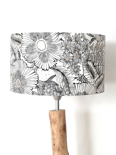 fleurs noir et or 40 cm (7)