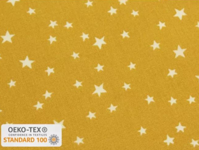 étoiles jaune moutarde