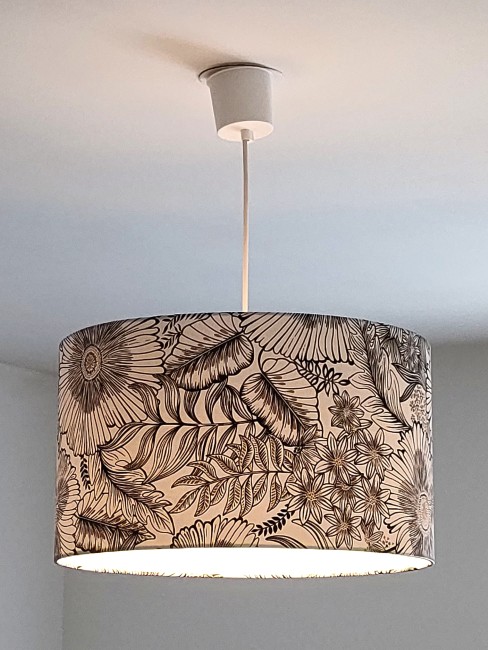 fleurs noir et or 40 cm (2)