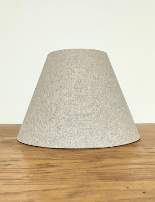 abat-jour conique Beige