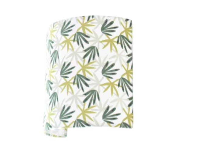  Applique murale motifs feuilles vertes